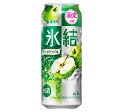 「キリン 氷結® グリーンアップル（期間限定）」500ml・缶 商品画像