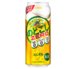 「キリン のどごし ZERO」500ml・缶 商品画像