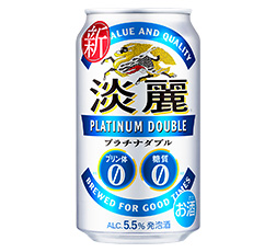 「淡麗プラチナダブル」350ml缶 商品画像