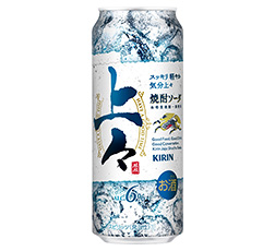 「キリン 上々 焼酎ソーダ」500ml・缶 商品画像