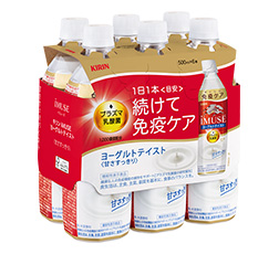 「キリン iMUSE ヨーグルトテイスト」500ml・ペットボトル6本パック 商品画像