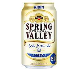 「SPRING VALLEY シルクエール＜白＞」350ml缶 商品画像