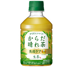 「キリン 生茶 からだ晴れ茶」280ml・ペットボトル 商品画像