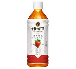 「キリン 午後の紅茶 for HAPPINESS 熊本県産いちごティー」商品画像