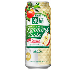 「キリン 氷結®Farmers’ Taste 長野県産ふじりんご（期間限定/セブン＆アイ限定）」500ml・缶 商品画像