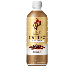 「キリン ファイア ワンデイ ラテ微糖」商品画像