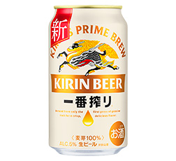 「キリン一番搾り生ビール」商品画像