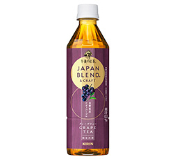 「キリン 午後の紅茶 JAPAN BLEND & CRAFT グレープティー」商品画像