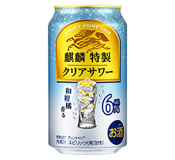 「麒麟特製 クリアサワー ALC.6%」350ml・缶 商品画像