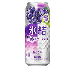 「キリン 氷結® 巨峰スパークリング（期間限定）」500ml・缶 商品画像