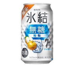 「キリン 氷結®無糖 和梨 ALC.7％（期間限定）」350ml・缶 商品画像