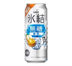 「キリン 氷結®無糖 和梨 ALC.7％（期間限定）」500ml・缶 商品画像