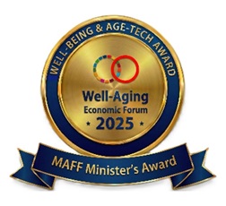 「Well-being & Age-Tech 2025 Award」農林水産大臣賞