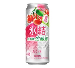 「キリン 氷結® 山形産佐藤錦（期間限定）」500ml・缶 商品画像