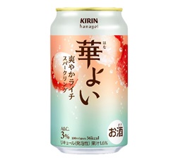 「キリン 華よい 爽やかライチスパークリング」350ml・缶 商品画像