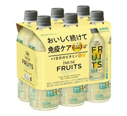 「キリン iMUSE グレープフルーツミックス」500ml・ペットボトル6本パック 商品画像
