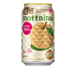 「キリン 氷結®mottainai 浜なし」350ml・缶 商品画像（表面）