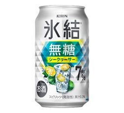 「キリン 氷結®無糖 シークヮーサー ALC.7％」350ml・缶 商品画像