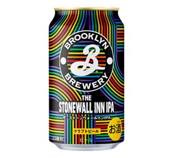 「The Stonewall Inn IPA」350ml・缶 商品画像（表面）