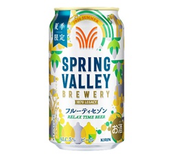 「SPRING VALLEY BREWERY フルーティセゾン（期間限定）」350ml・缶 商品画像