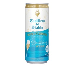 「カッシェロ・デル・ディアブロ デビルズ・カルナバル スパークリング 缶」250ml 商品画像