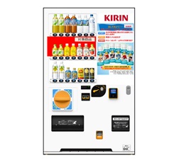ガチャガチャ機能付き飲料自動販売機