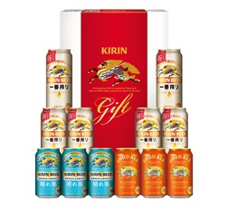 「キリン一番搾り生ビール・キリンビール 晴れ風・キリングッドエール3種セット」商品画像