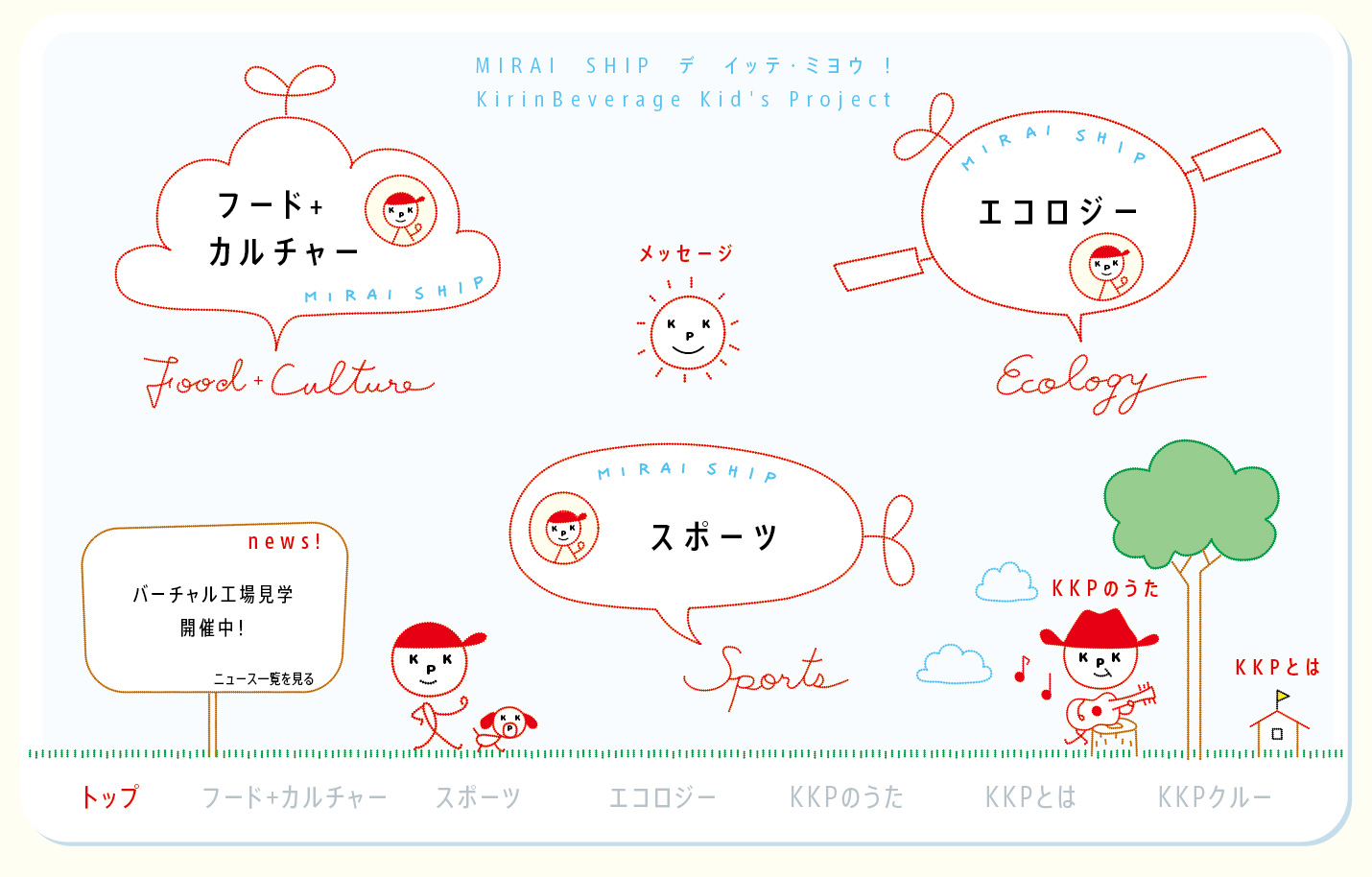 キリンビバレッジ キッズ プロジェクト をスタート 食育 知育 体育 の3テーマを軸に 未来をになう子どもたちを応援する 08年 ニュースリリース キリン キリンビバレッジ キッズ プロジェクト をスタート 食育 知育 体育 の3テーマを軸に 未来をになう子どもたちを応援する 08年 ニュースリリース キリン