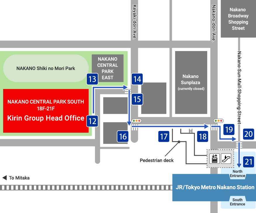 Return Route Map