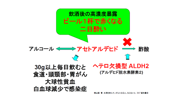 飲酒後の高濃度暴露について①
