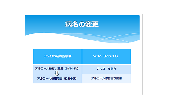 病名の変更