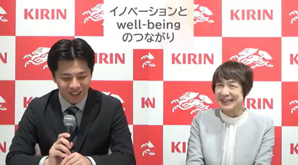 トップリーダー×統括本部産業医 Well-beingトークイベントの様子